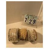 3 rolls of assorted pearls