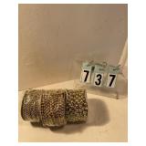 3 rolls of assorted pearls