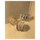 2 rolls of assorted pearls