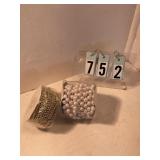 2 rolls of assorted pearls