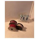 3 rolls of assorted pearls