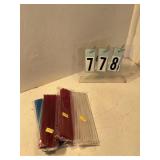 4 pkgs of 25 assorted stir sticks