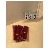 4 pkgs of 25 res stir rolls