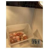 12 assorted doll making heads