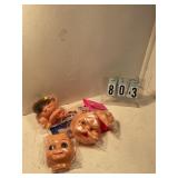 Assorted doll making items