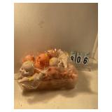 13 assorted cupie dolls