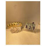 4 pkgs of spacer rings