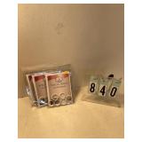 3 pkgs of spacer rings for rolling pins