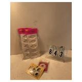 Assorted fondant making items