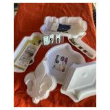 6 assorted baking forms