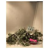 2 bunches of greenery