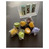 8 pkgs of assorted candy cups