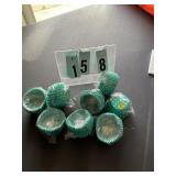 8 pkgs of 25 cupcake liners