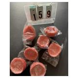 8 pkgs of cupcake liners