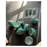 8 pkgs of 25 cupcake liners