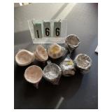 8 pkgs of 25 cupcake liners