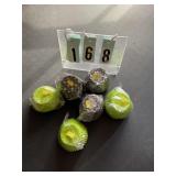 6 pkgs of 25 assorted cupcake liners