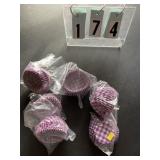 6 pkgs of 25 cupcake liners