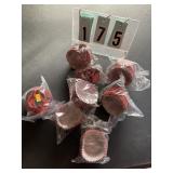 8 pkgs of 25 cupcake liners