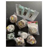 8 pkgs of assorted candy cups