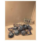 10 pkgs of 25 snowman cupcake liners