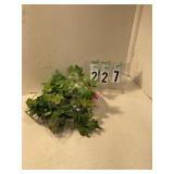 2 bunches of greenery