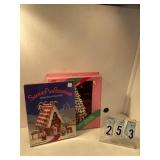 Gingerbread house and cookie tree set