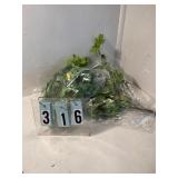 2 pkgs of greenery