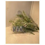 10 bunches of greenery