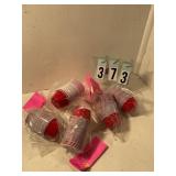 5 pkgs of 25 red solo treat cups