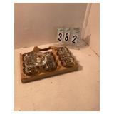 12 glass votive cups