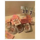 12 pink girl angel babies