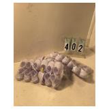 18 pair of baby shoes