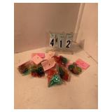 8 pkgs of 12 Christmas cupcake picks