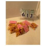 6 pkgs of 12 Christmas bear cupcake picks