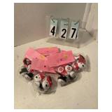 6 pkgs of 6 polar bear and penguin rings for