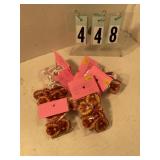 6 pkgs of 6 turkey rings for cupcakes