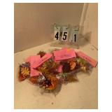 12 pkgs of fall leave cupcake toppers