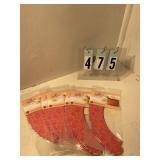 4 pkgs of 12 cupcake wrappers