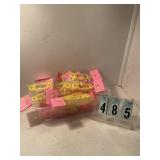 34 yellow diaper pins