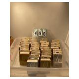 36 assorted 2" letters