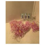 5 pkgs of 12 pink baby rings