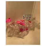 6 pkgs of 12 clear hearts