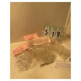 6 pkgs 12 flowers for Jordan almonds