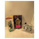 Vintage cake top and Mickey Mouse cookie mold