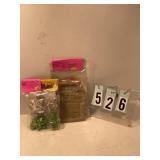 Vintage cake tops and house cookie mold