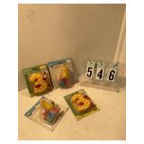 Vintage Sesame Street candle and cake decorations