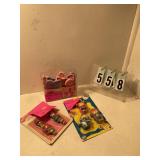 Vintage assorted cake decorations