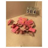 12 pink sleeping angel