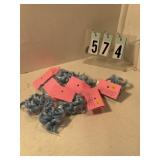 8 pkgs of 6 mustache cupcake rings